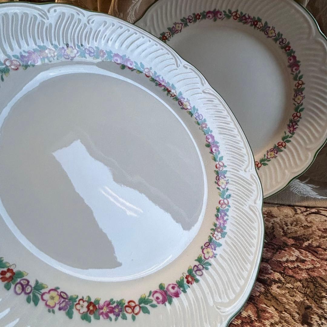 新品Richard Ginori laveno イタリアお花のディナー皿3枚