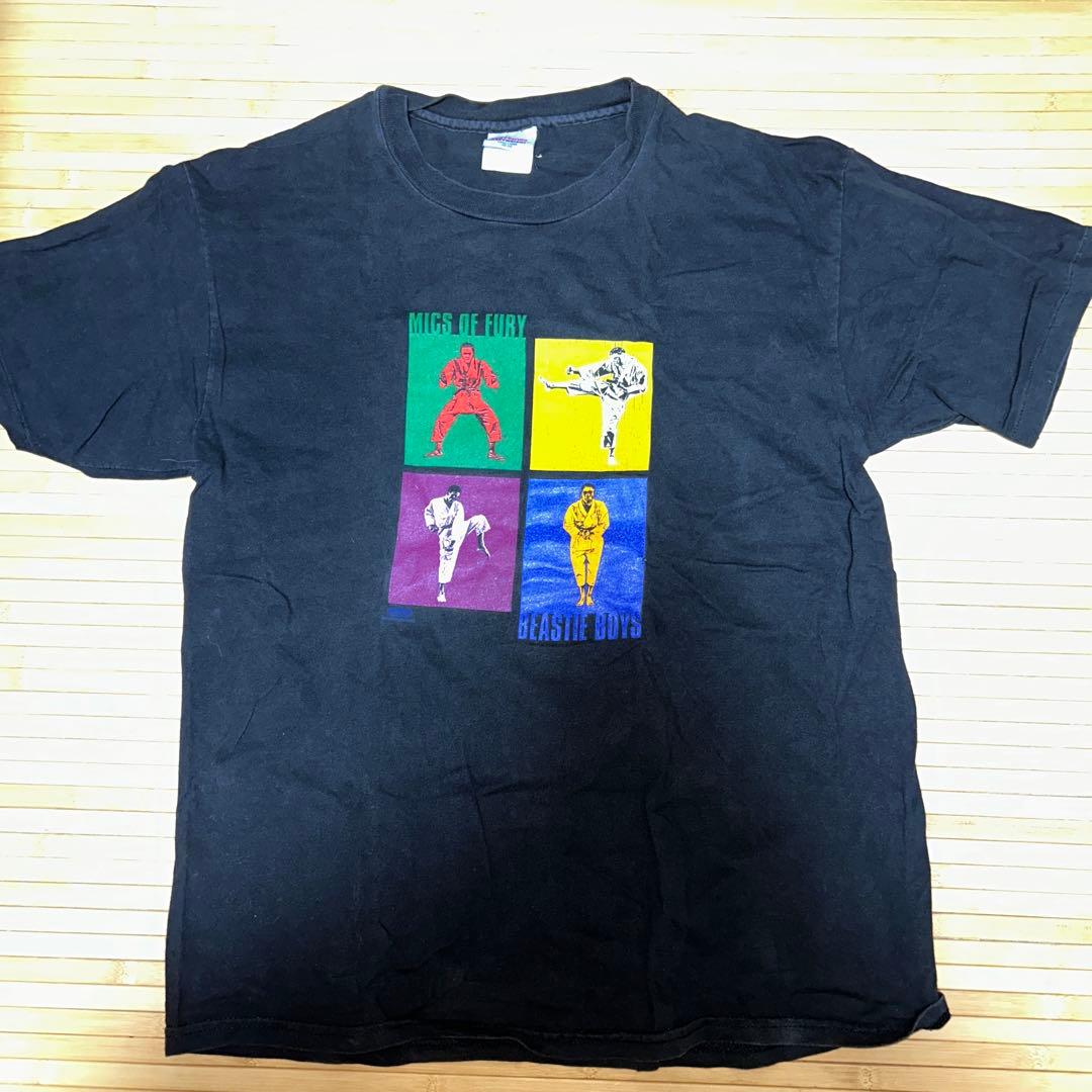 t*y様 90s ビースティ・ボーイズ空手Tシャツ Lサイズ