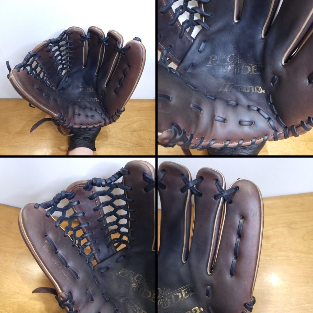 ミズノ MIZUNO イチローモデル 限定Mラベル 激レア 外野用 軟式グローブ