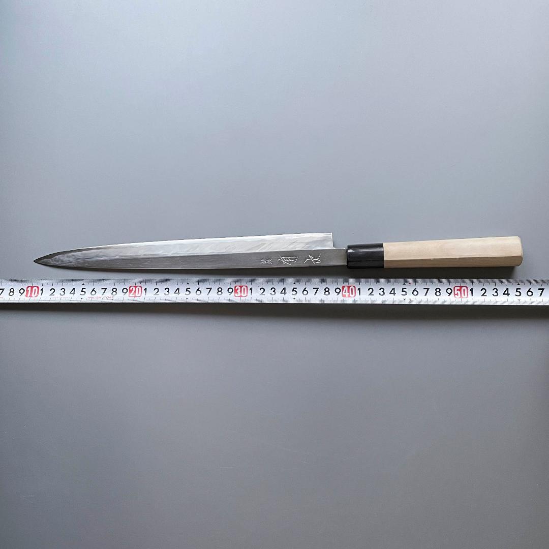 京都 有次 特製 柳刃包丁 一尺（30cm）新品水牛柄