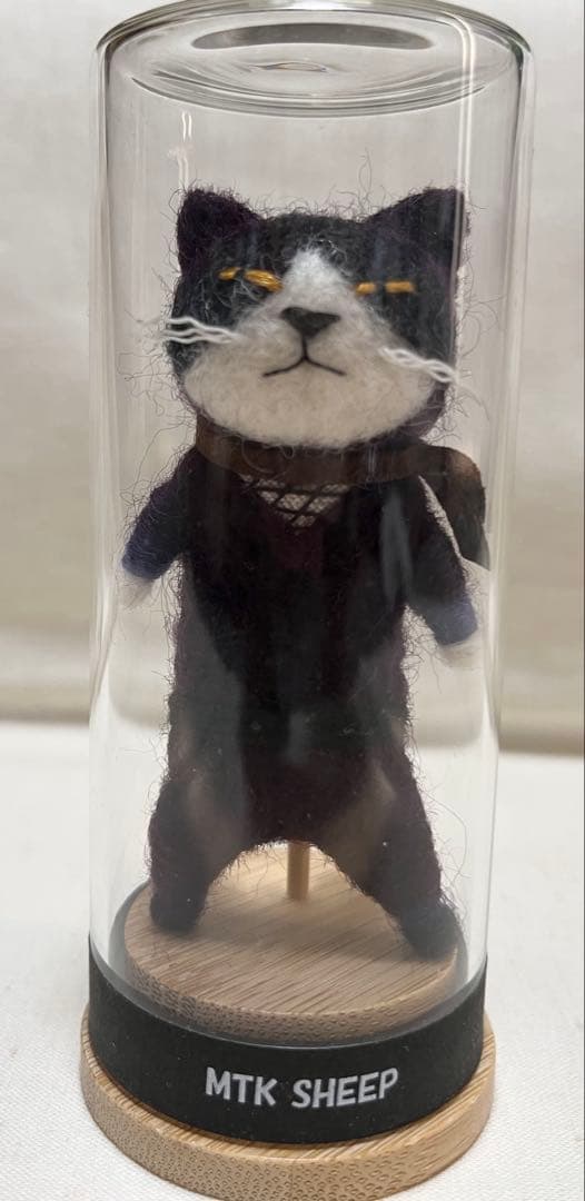 ⭐︎新品⭐︎送料無料⭐︎MTK SHEEPさん 羊毛フェルト「忍者ねこ」