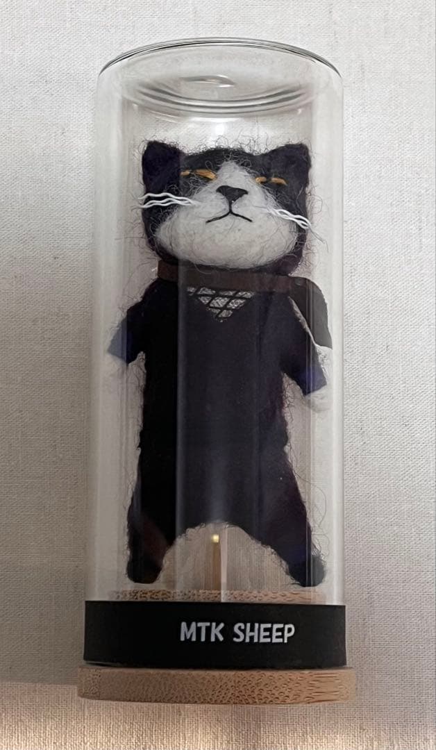 ⭐︎新品⭐︎送料無料⭐︎MTK SHEEPさん 羊毛フェルト「忍者ねこ」