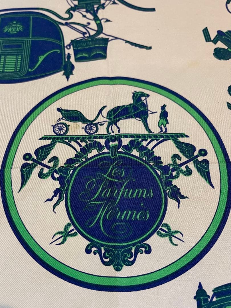 HERMES Vintageミニスカーフ