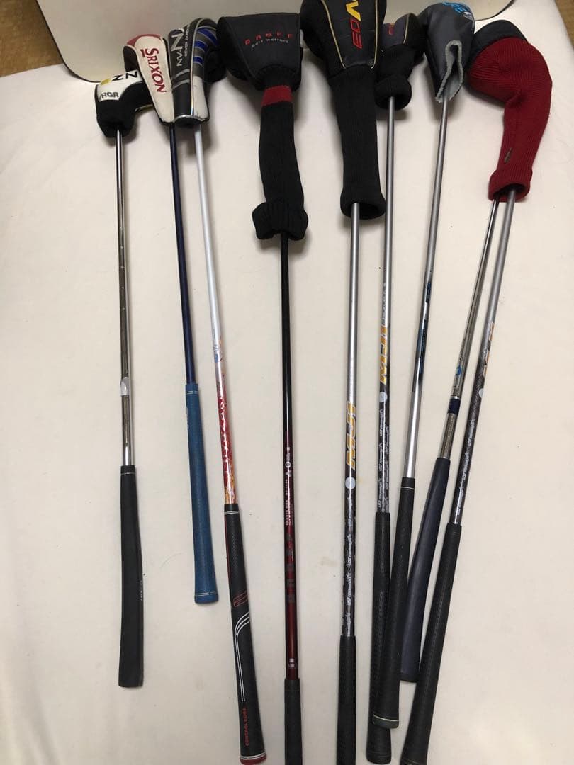 Mizuno RV-09 ゴルフバッグ クラブ＆ドライバー全18本
