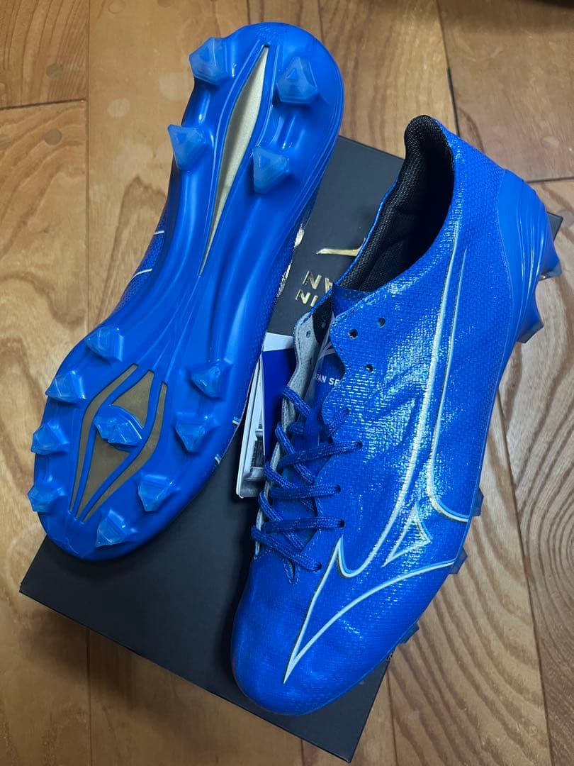 新品　超大特価　限定カラー　ミズノ　ミズノ アルファ JAPAN 24.5cm