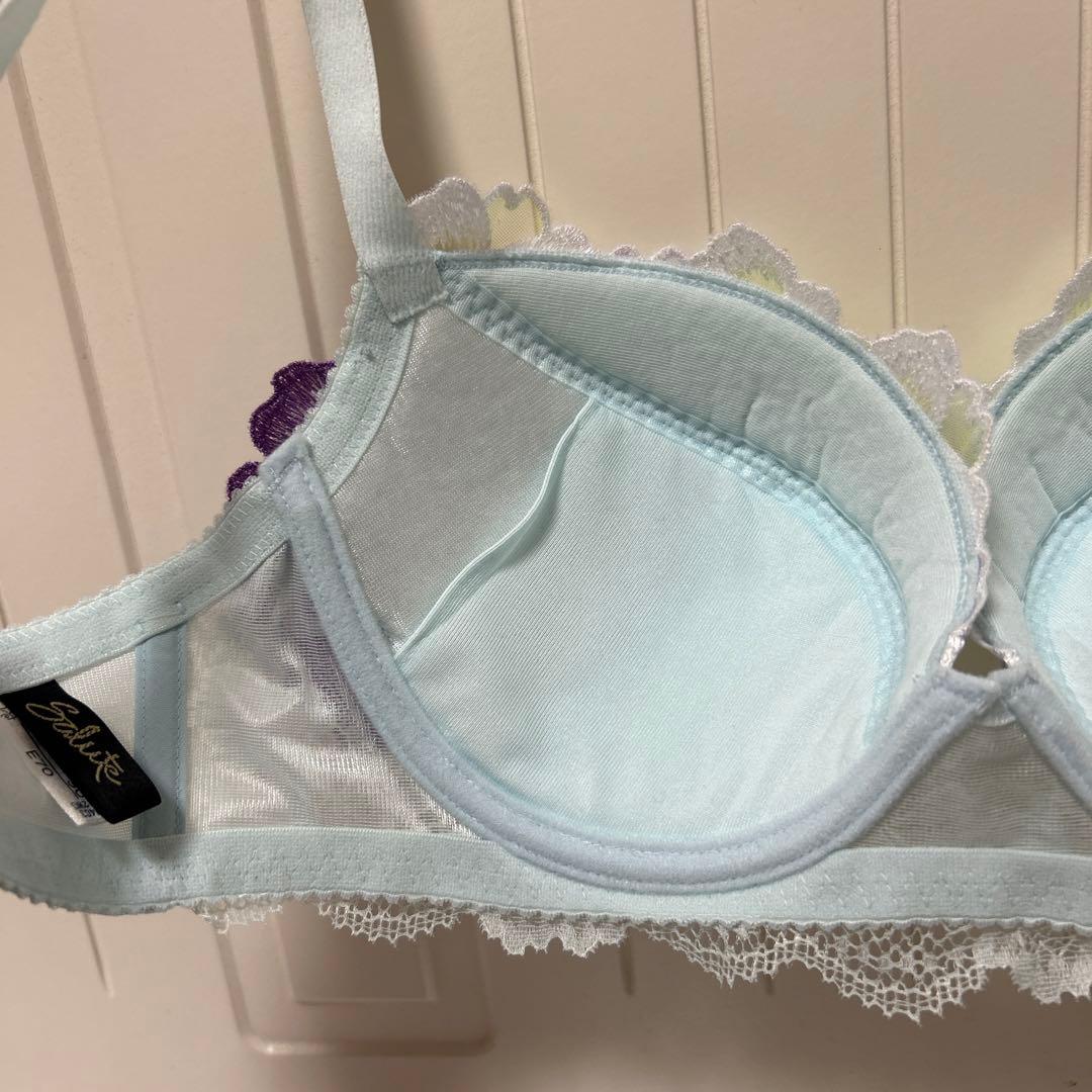 ワコール　サルート　ブラジャー　ショーツ　E70 Ｌ