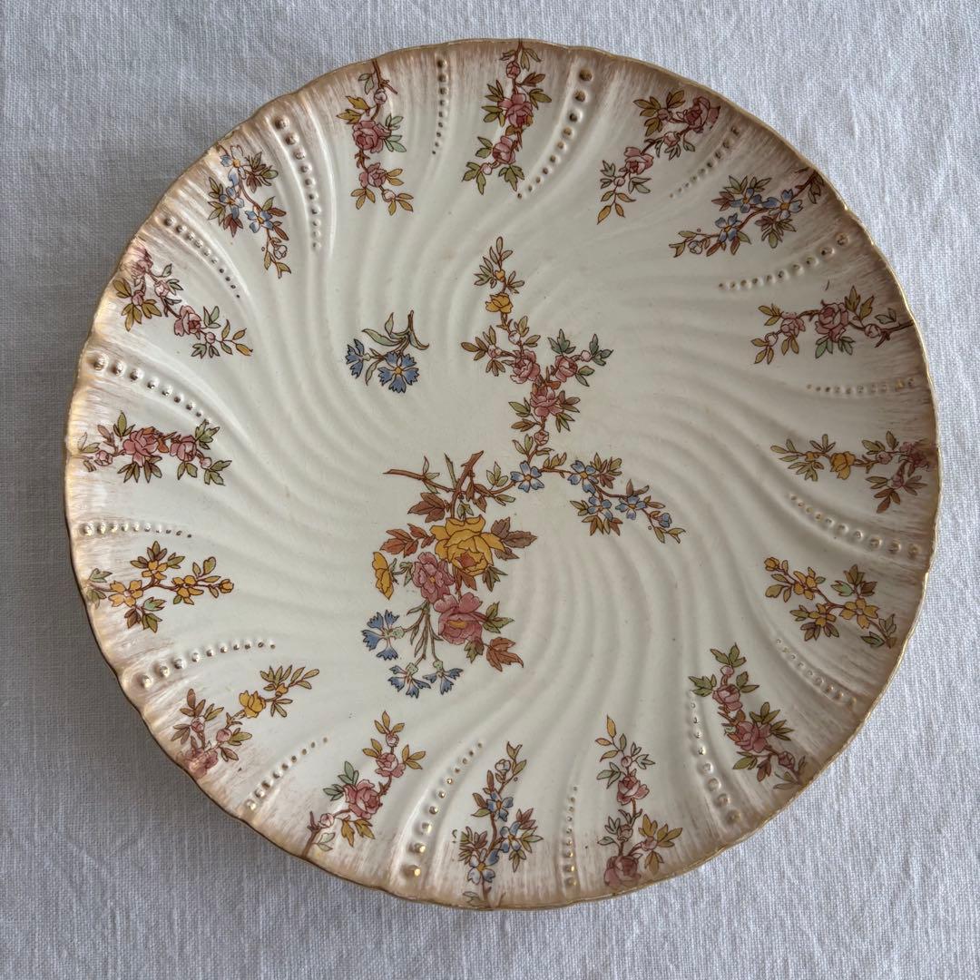 フランスアンティーク サルグミンヌ Louis XVプレート2枚セット