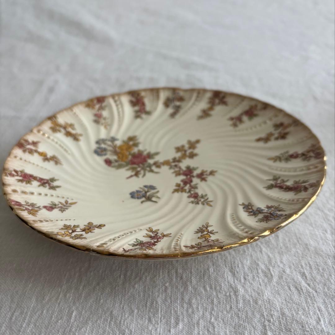 フランスアンティーク サルグミンヌ Louis XVプレート2枚セット