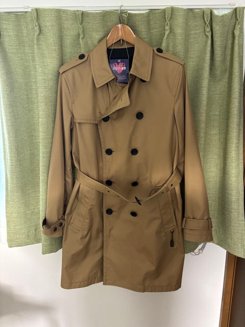 【美品】COACH ベージュ トレンチコート M