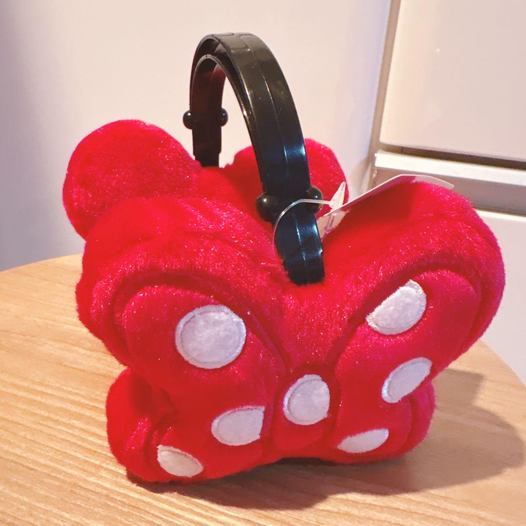 ディズニー ミニー リボン 耳あて・イヤーマフ