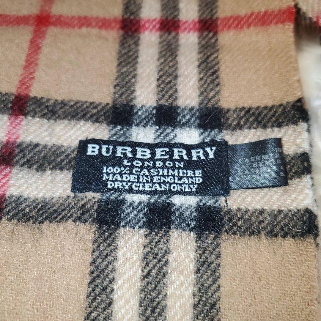 ⭐美品英国製⭐BURBERRY カシミヤ ノバチェック マフラー