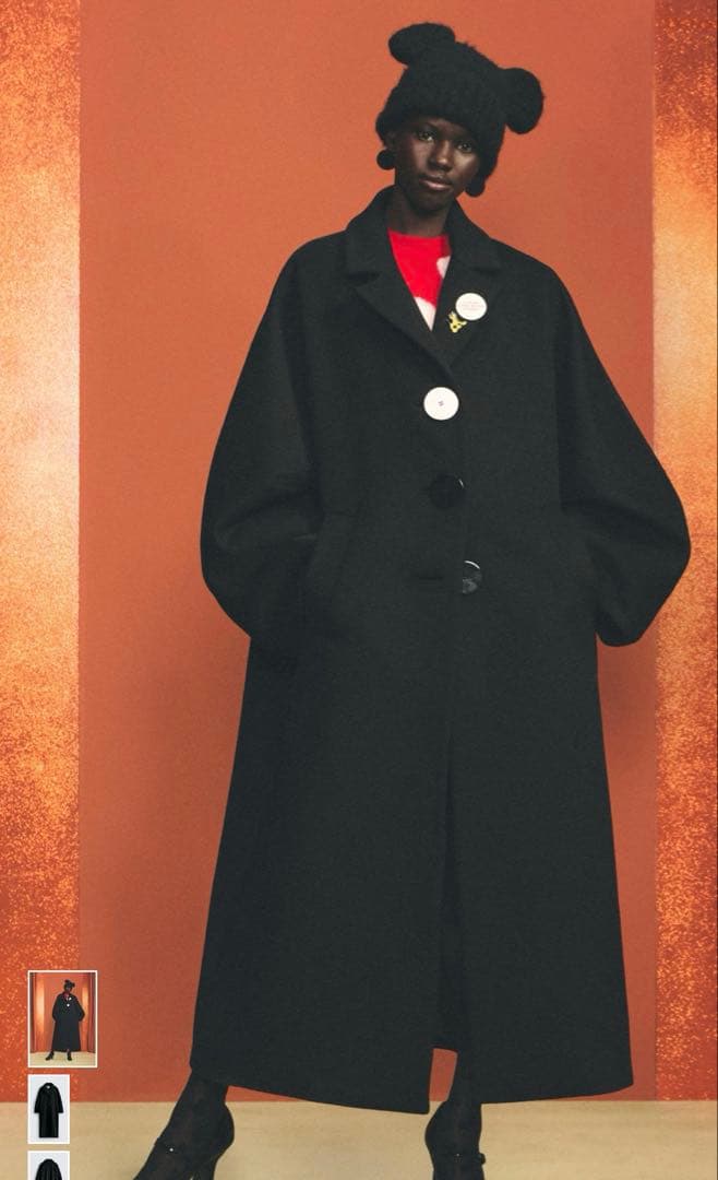 新品ZARAハリーランバートコラボ　ロングouter