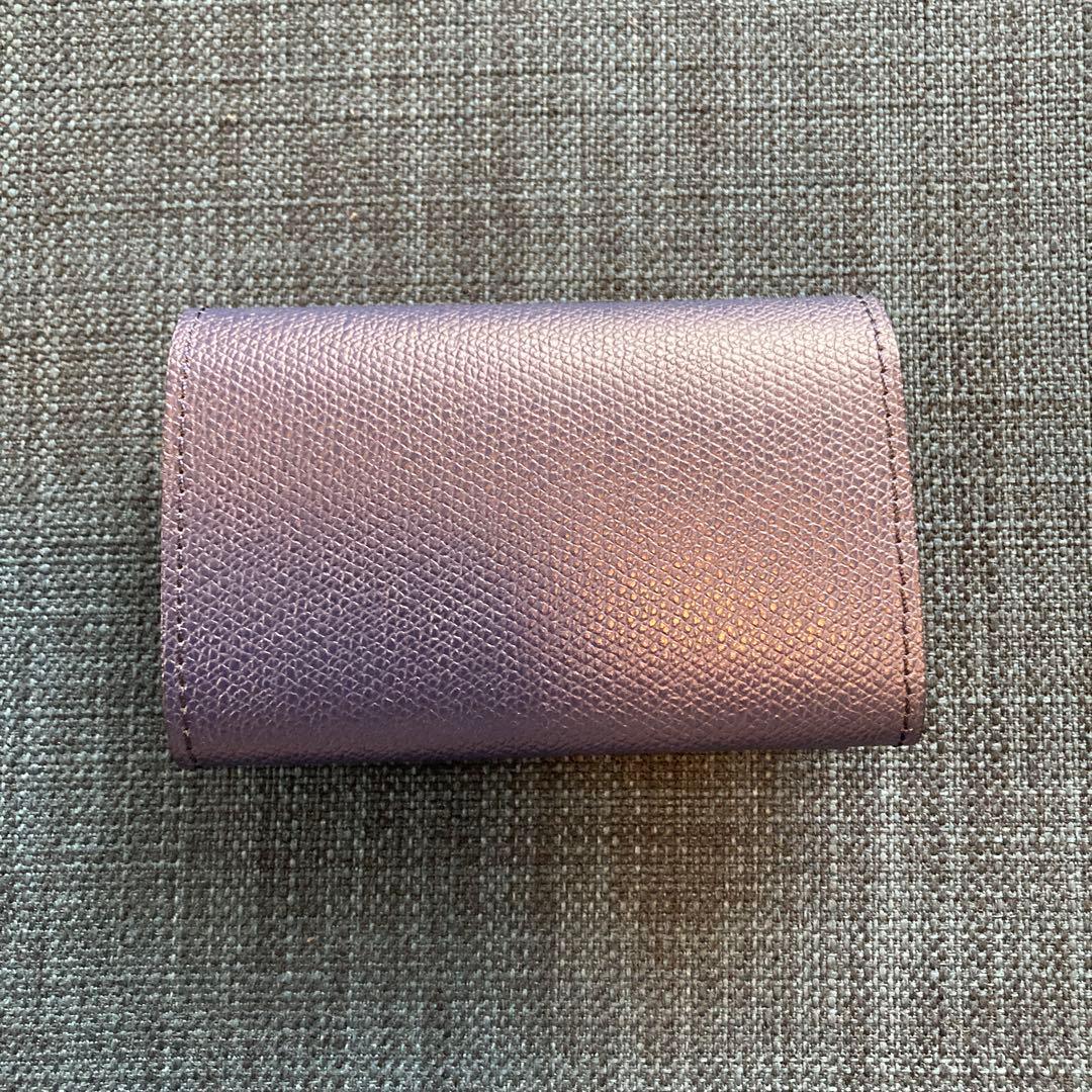 アブラサス　小さい財布　ネイビー　【美品】