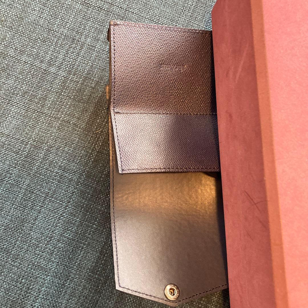 アブラサス　小さい財布　ネイビー　【美品】