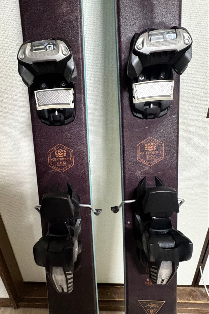美品　スキー板　moment Death wish 184cm