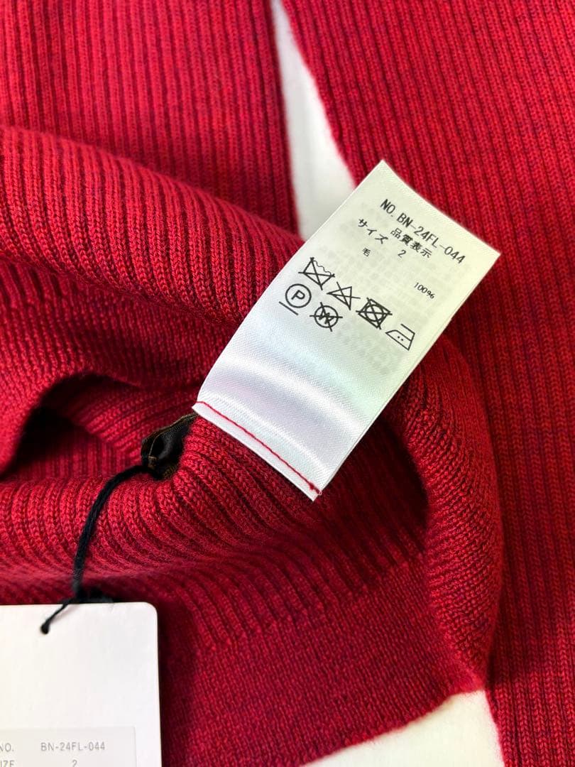 バトナー/リブタートルネック新品未使用