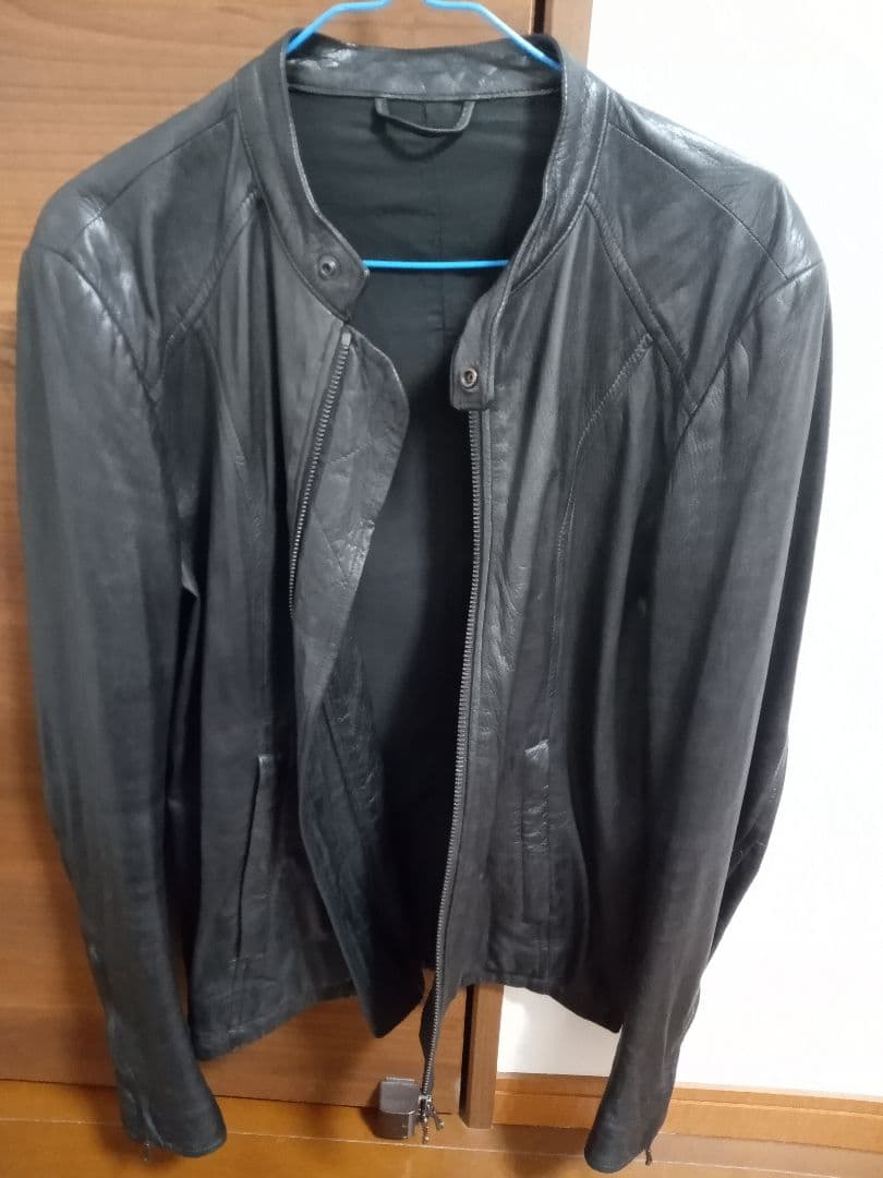 アタッチメントシングルライダースジャケット