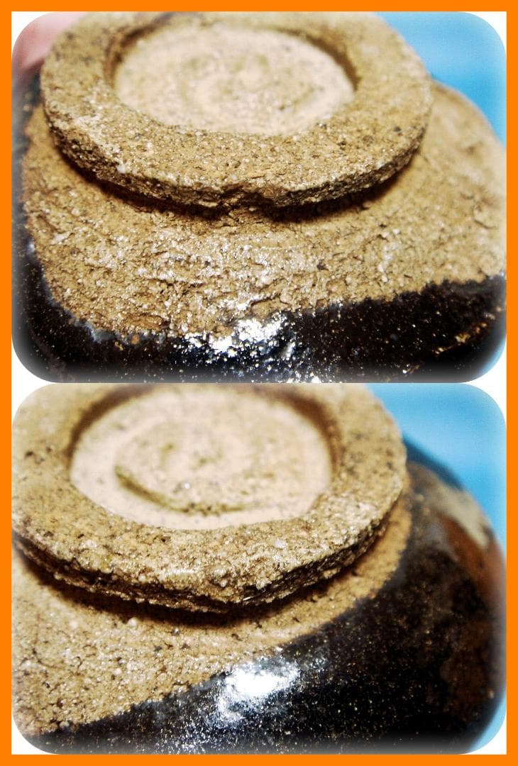 529『黒楽 小服茶碗 酒杯』　/骨董品 古美術 古玩 アンティーク