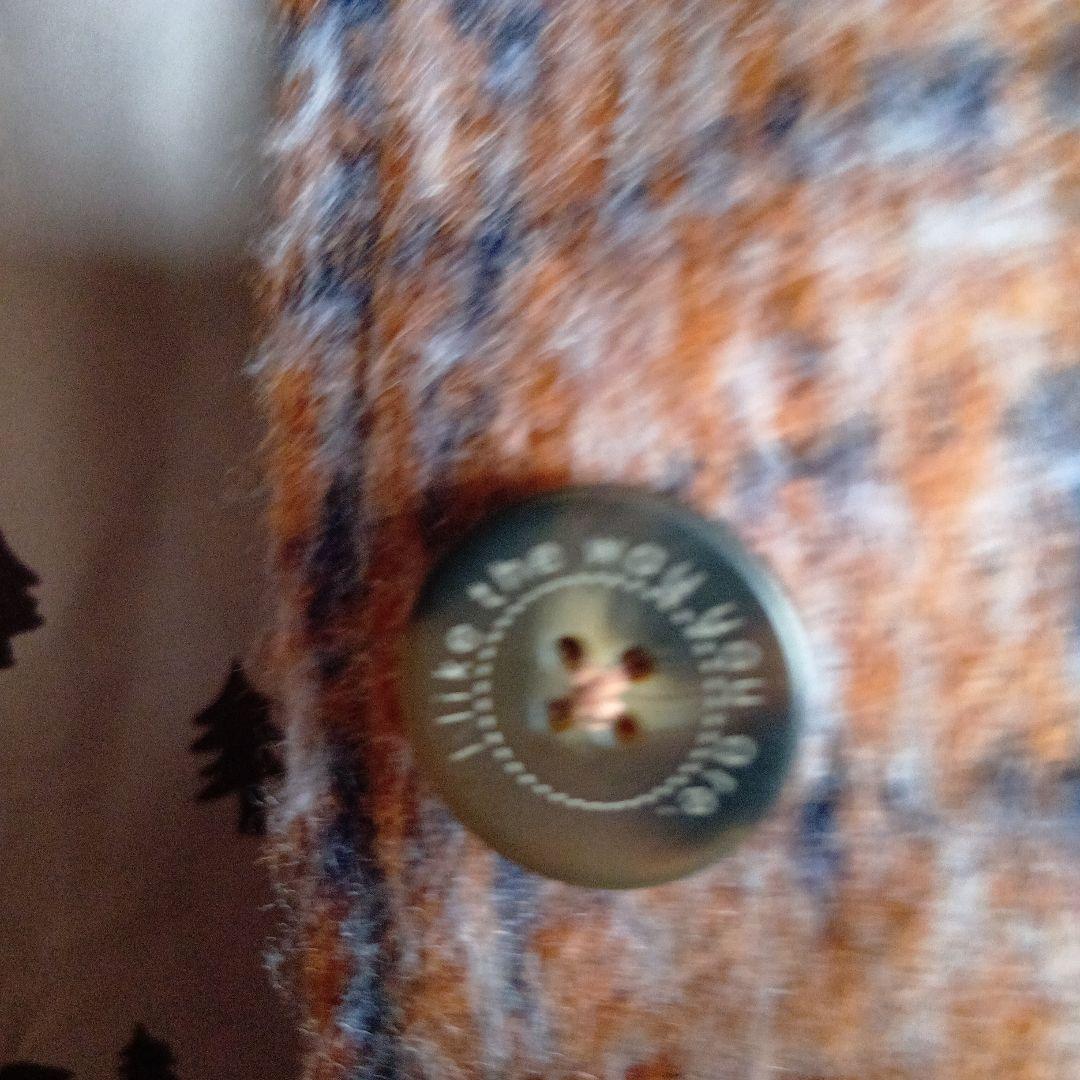 ☆専用です　Emago 起毛 チェック柄 ロングコート 美品　裏地・ボタンも素敵