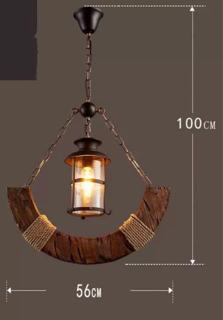 引掛けシーリング用 レトロスタイル ペンダントライト