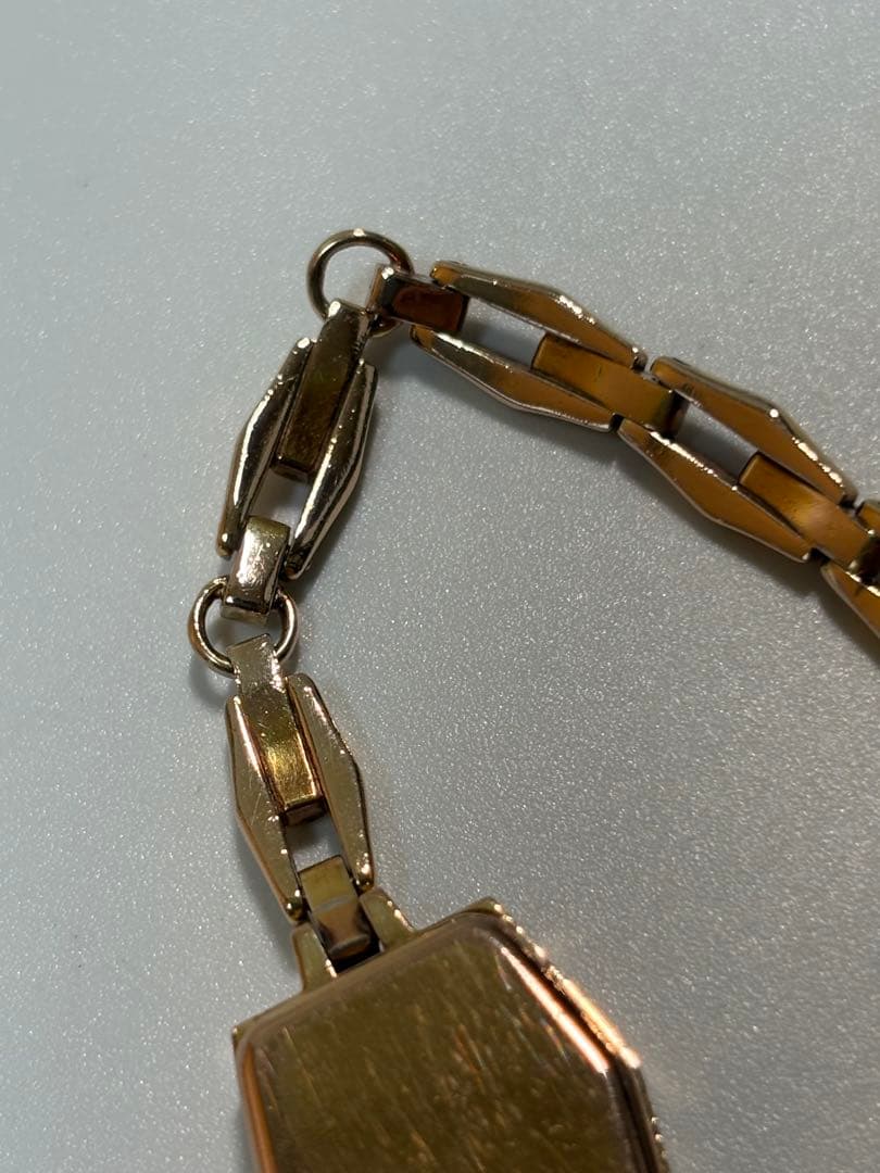 agete アガット ヘキサゴン レディース腕時計 ジュエリーウォッチ ゴールド