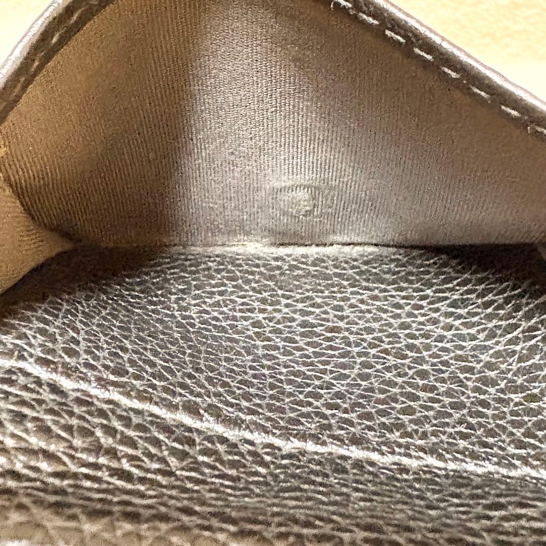 JIMMY CHOO Nemo 黒 レザー 三つ折り財布 スタースタッズ