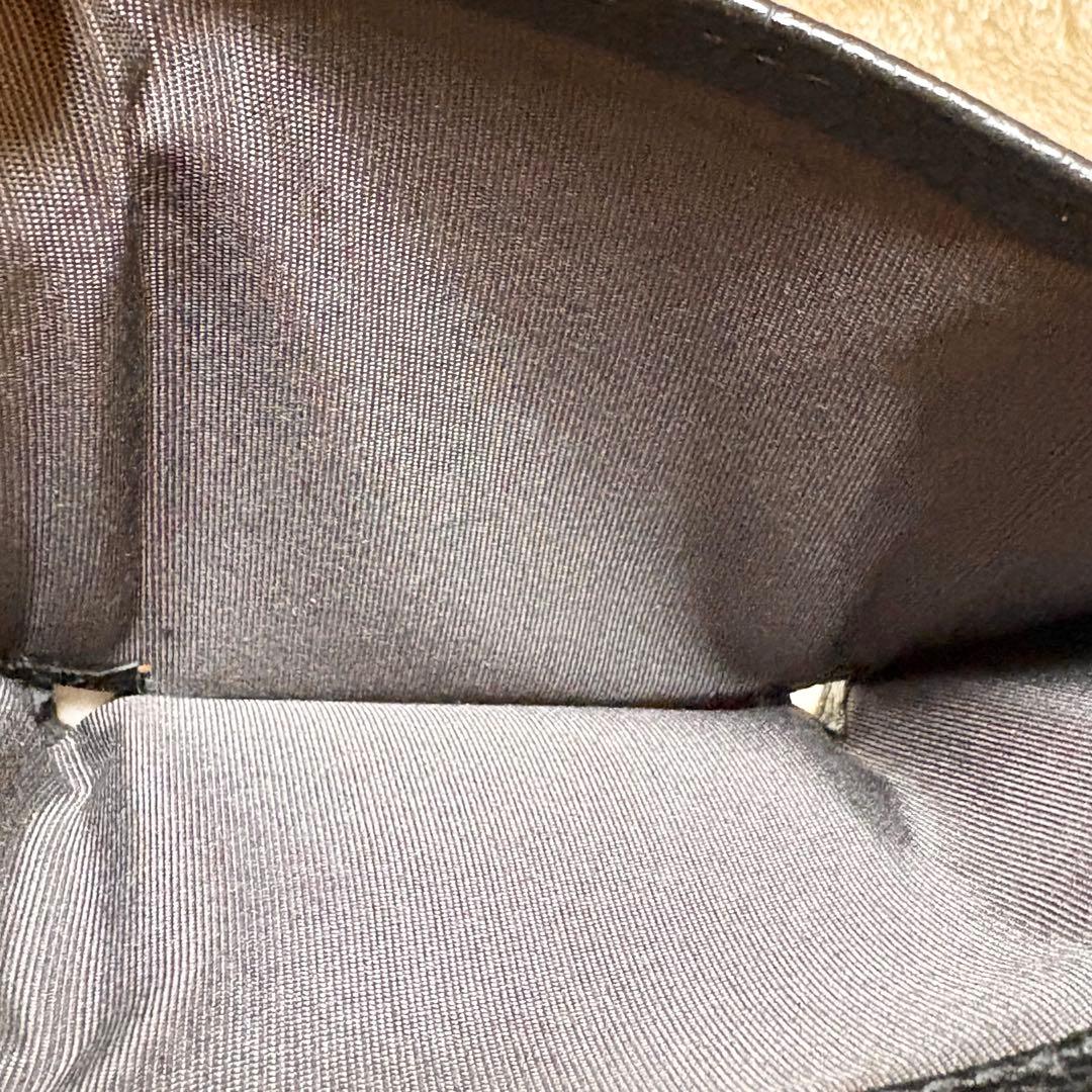 JIMMY CHOO Nemo 黒 レザー 三つ折り財布 スタースタッズ