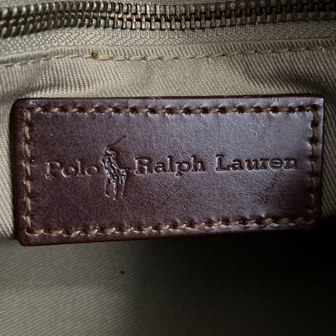 オールド　ポロラルフローレン　ミニボストン　ブラックウォッチ　チェック　グリーン