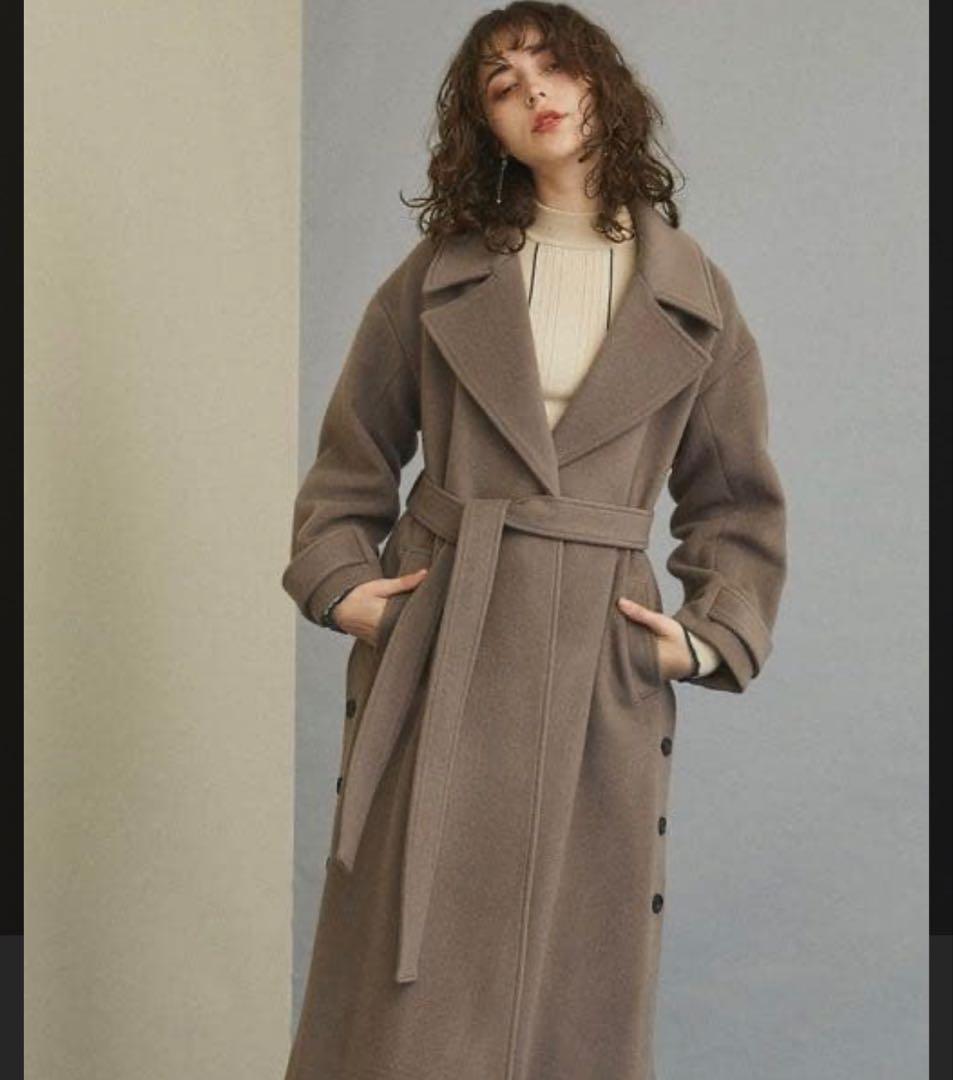 ユナイテッドトウキョウ サイドスリット ビックカラーコート S