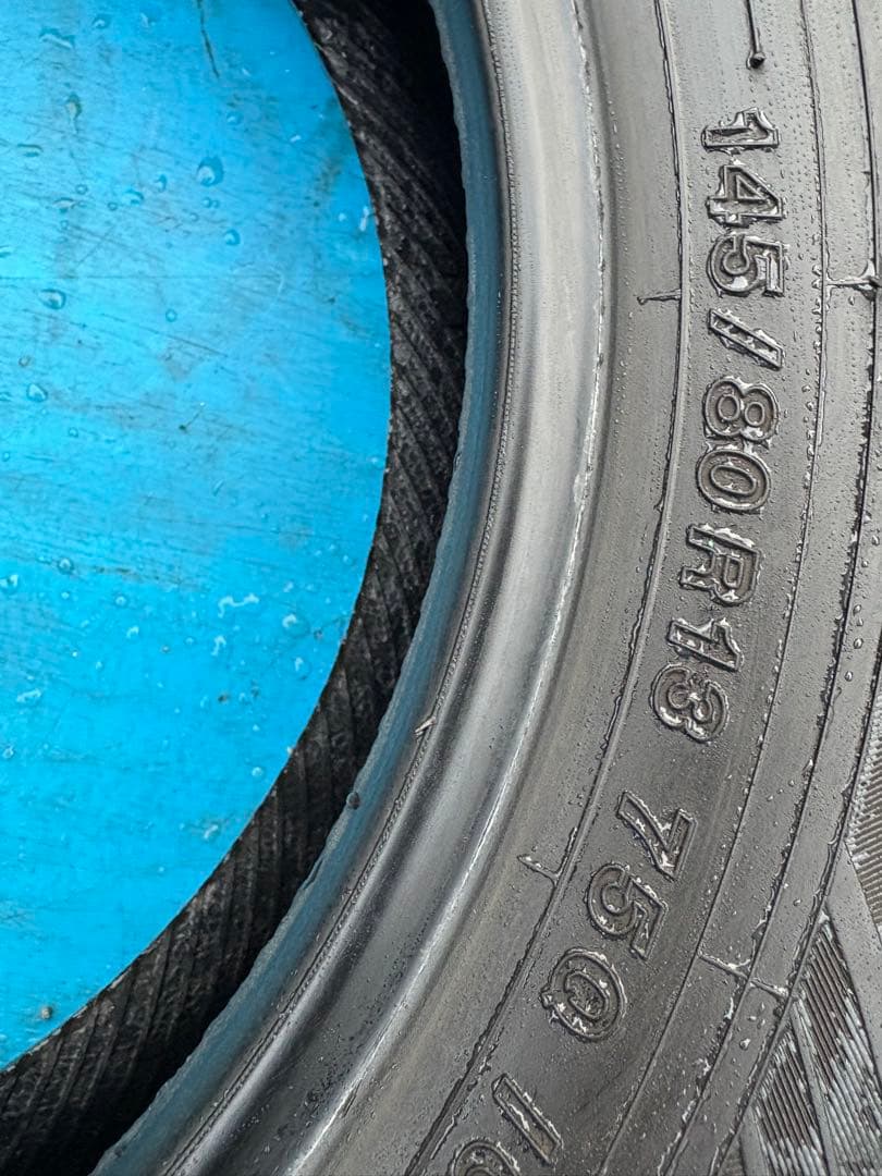 ヨコハマ　145/80R13 4本セット　送料無料　美品