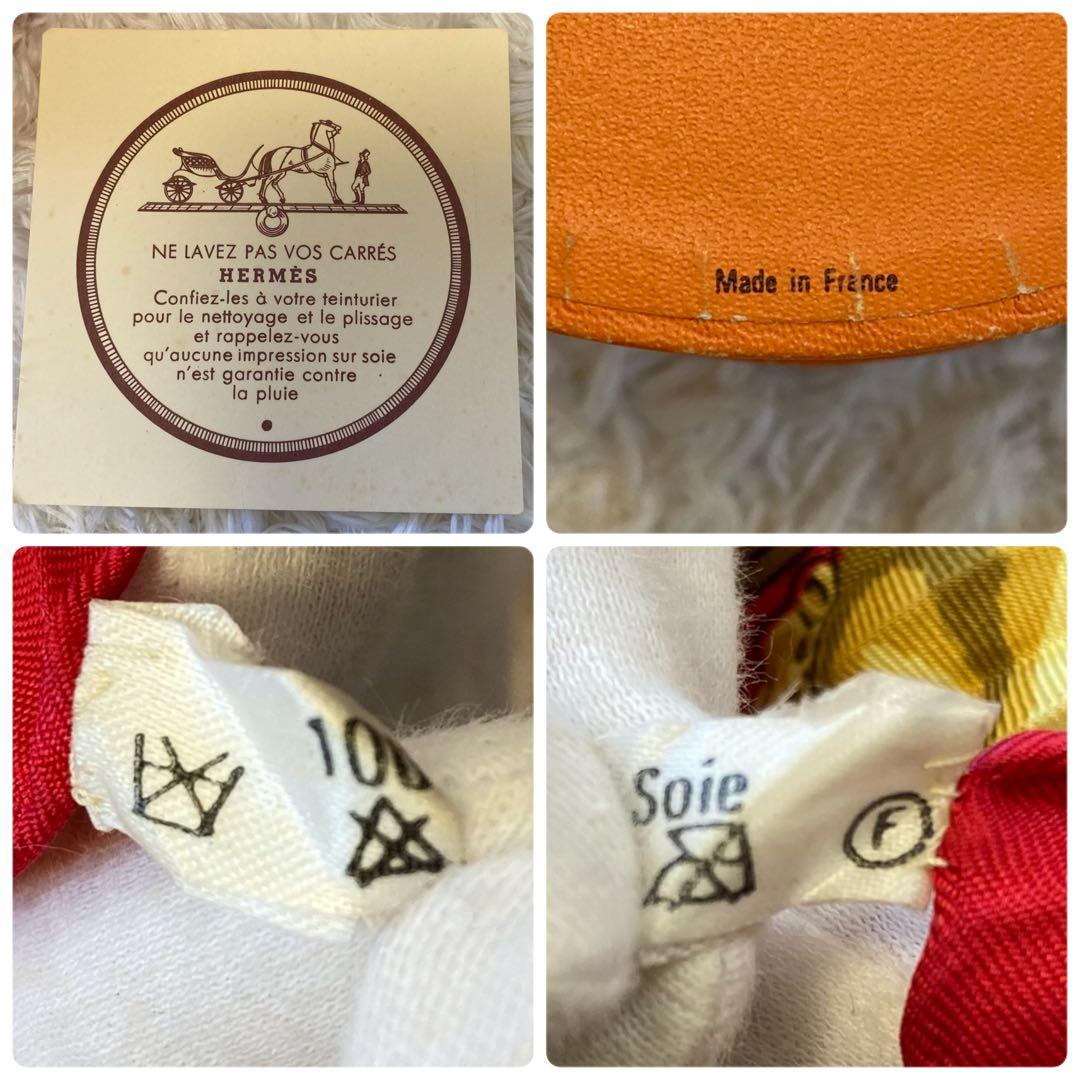 美品★Hermes★エルメス★プリーツスカーフ★箱付き★シルク100%★高級