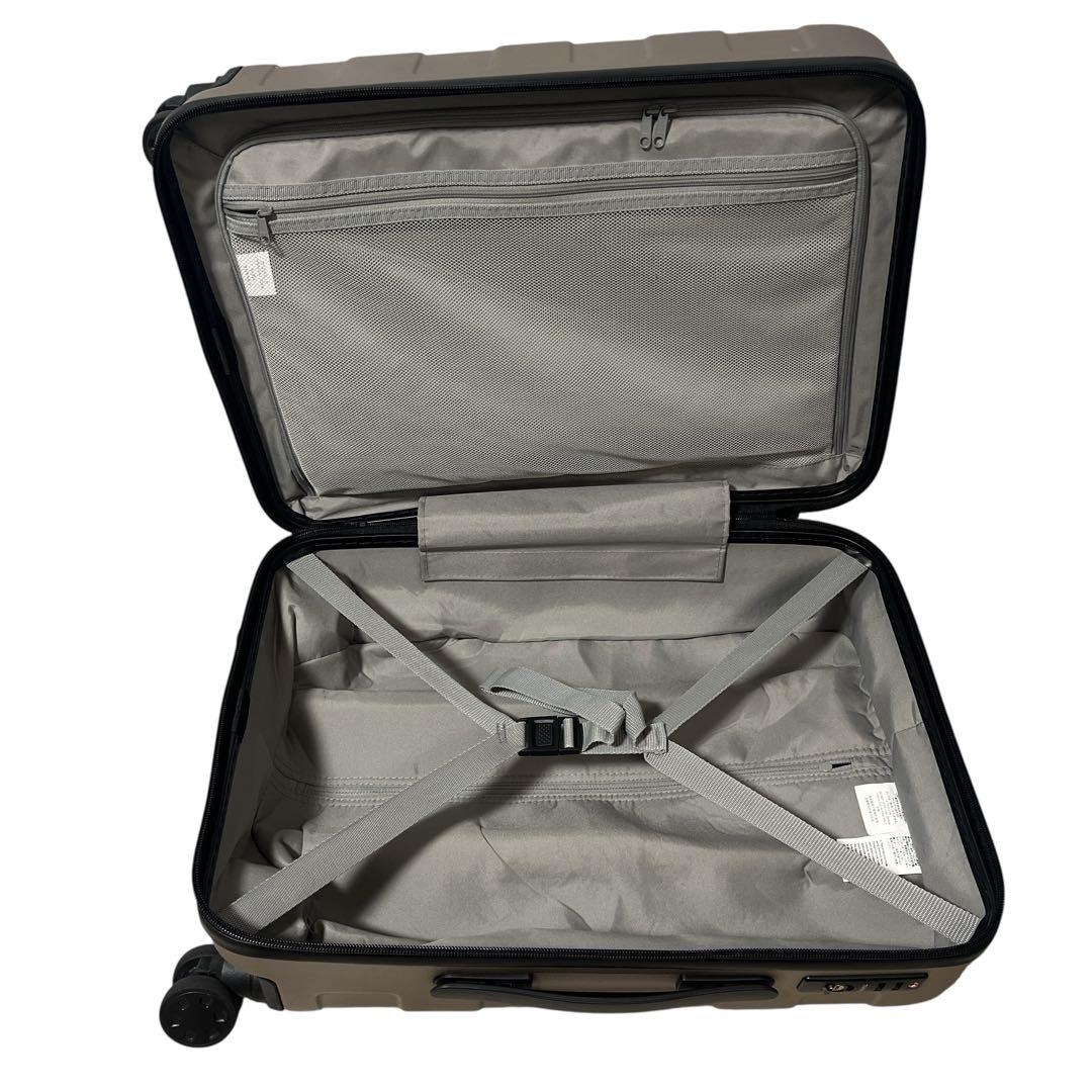 無印良品 バーを自由に調節できるキャリーケース 36L スーツケース 機内持込