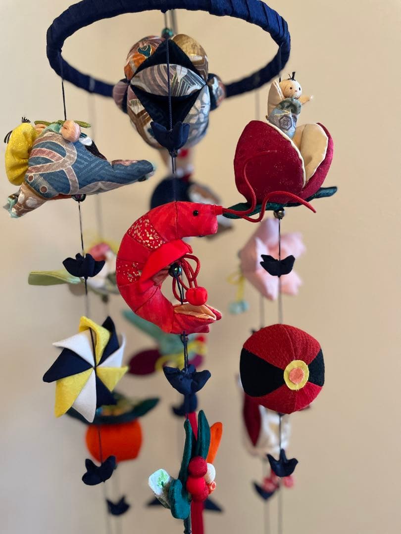 端午の節句つるし雛　No.163 ・正絹つるし飾り・五月人形・こいのぼり・兜