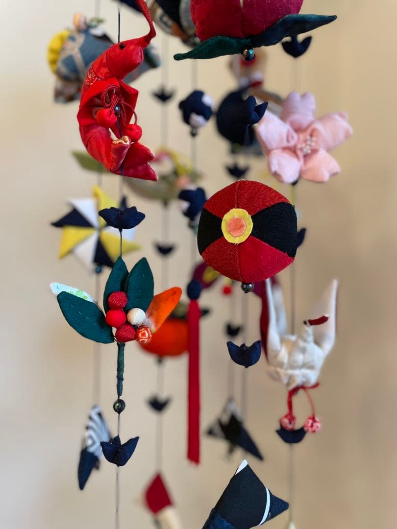 端午の節句つるし雛　No.163 ・正絹つるし飾り・五月人形・こいのぼり・兜