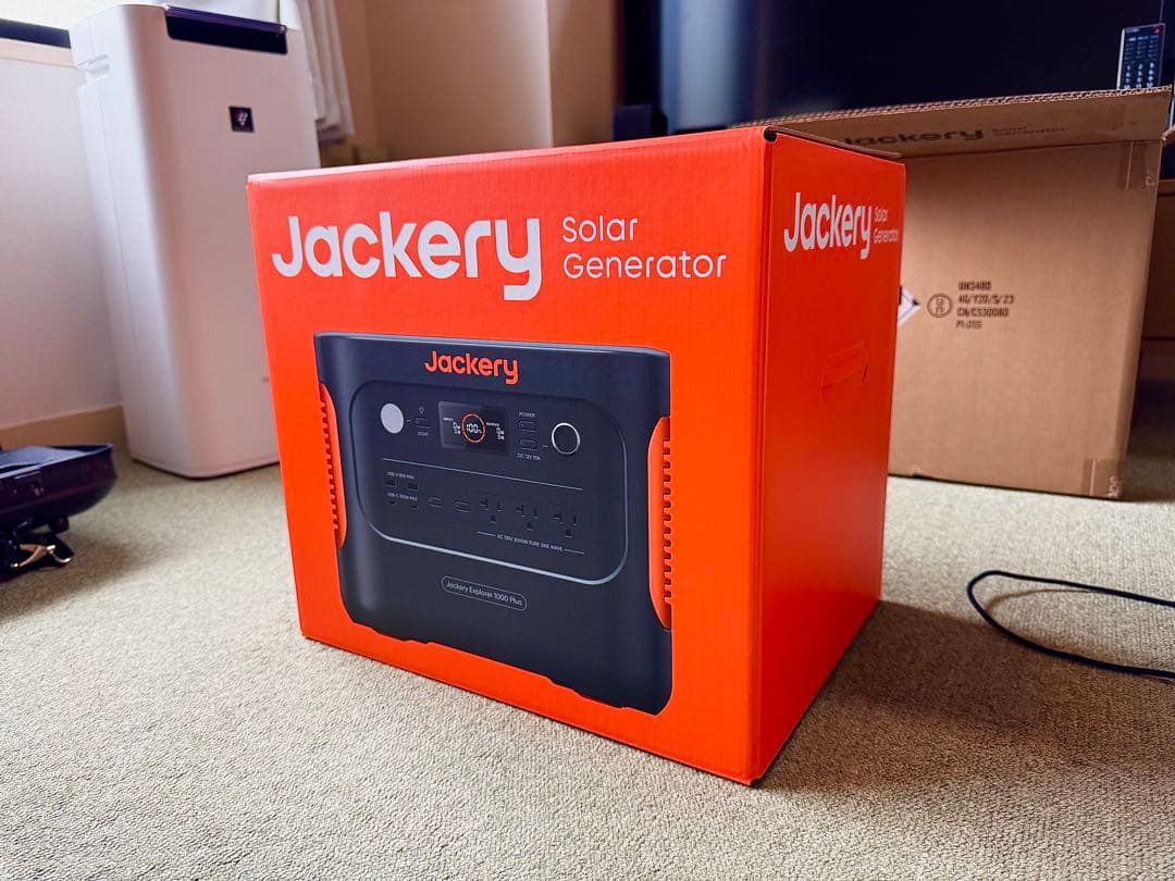 【新品・未開封】Jackery1000Plus ポータブル電源