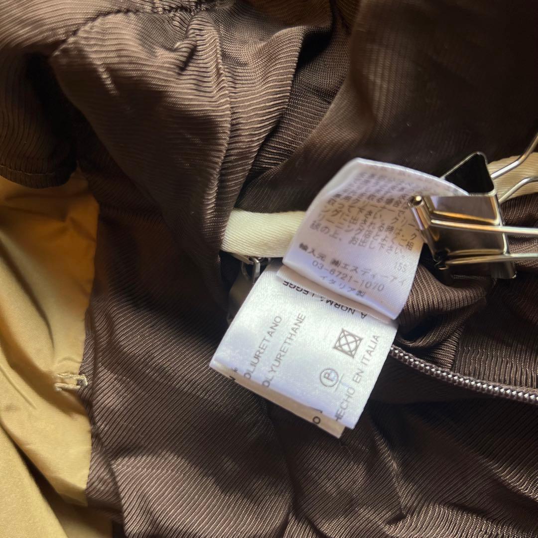 美品✨シーラップ　ナイロンロングコート　ベルト　トレンチ　ジャケット　48