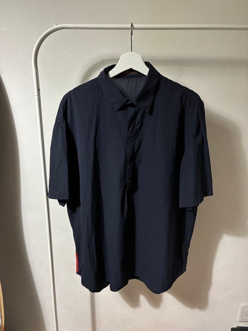 PRADA SPORT ナイロンプルオーバー半袖シャツ