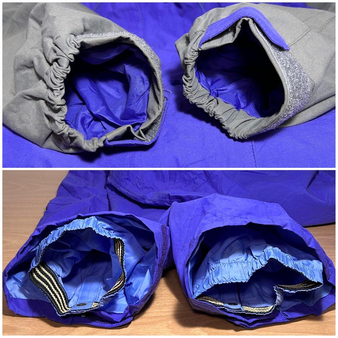 【希少】90s mont·bell モンベル スノーウェア 上下セットアップ▪L