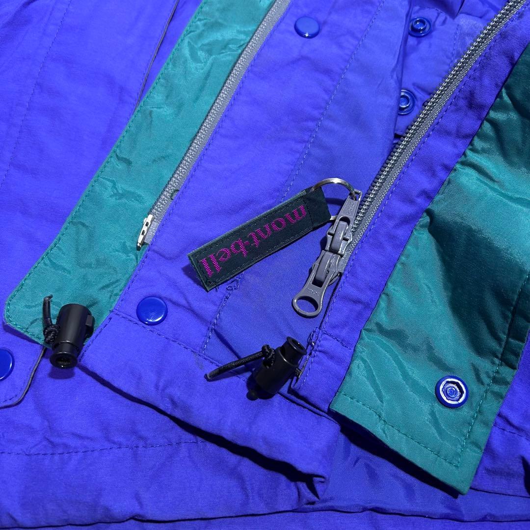 【希少】90s mont·bell モンベル スノーウェア 上下セットアップ▪L