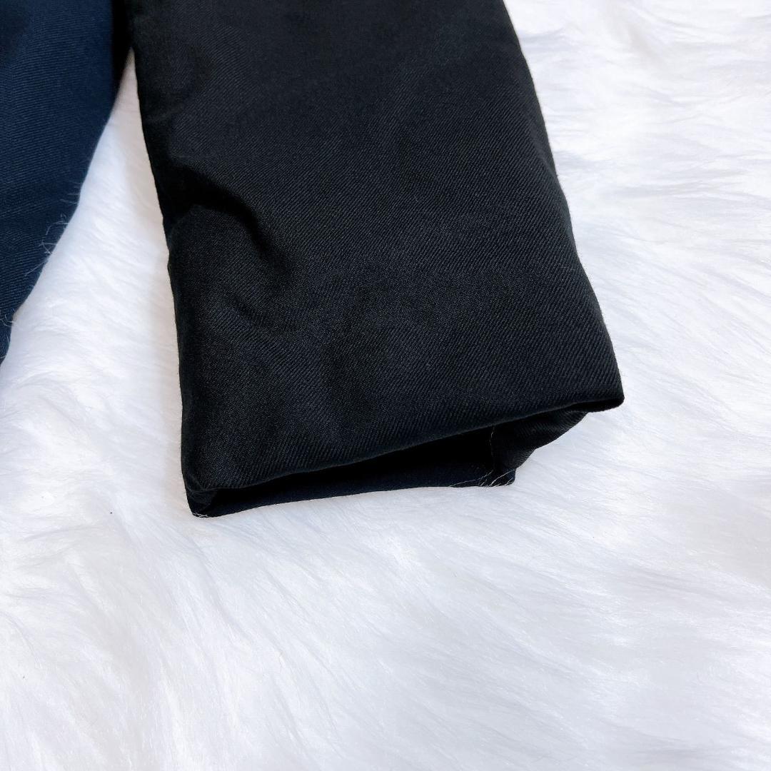 ポールスミス 近年　2way バイカラー　ロングダウン ロング丈 フード