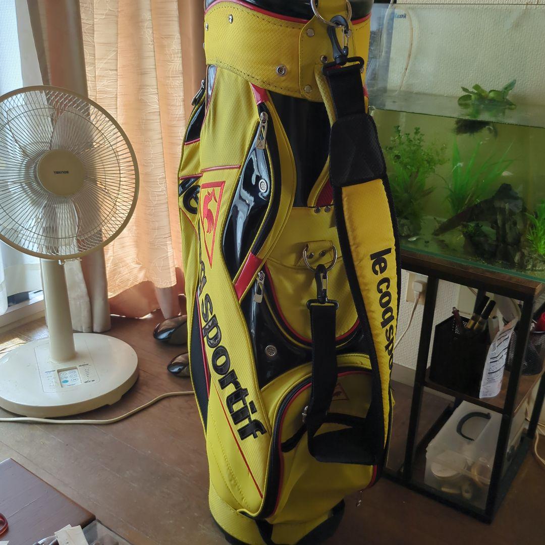 le coq sportif ゴルフバッグ イエロー