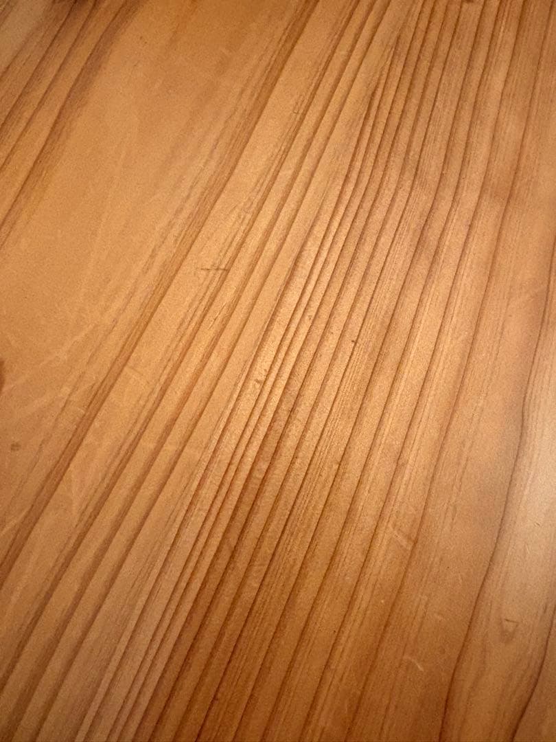 値下げ　KANADEMONO THE TABLE /杉無垢材/100×65