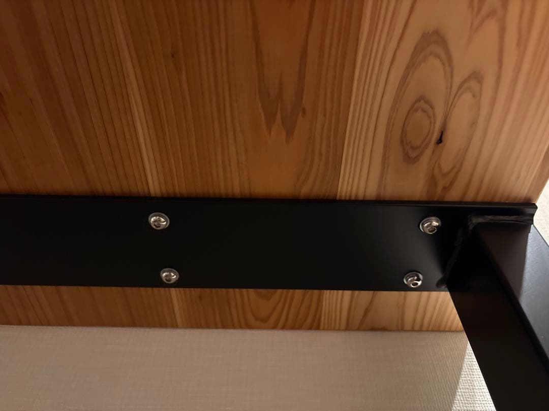 値下げ　KANADEMONO THE TABLE /杉無垢材/100×65