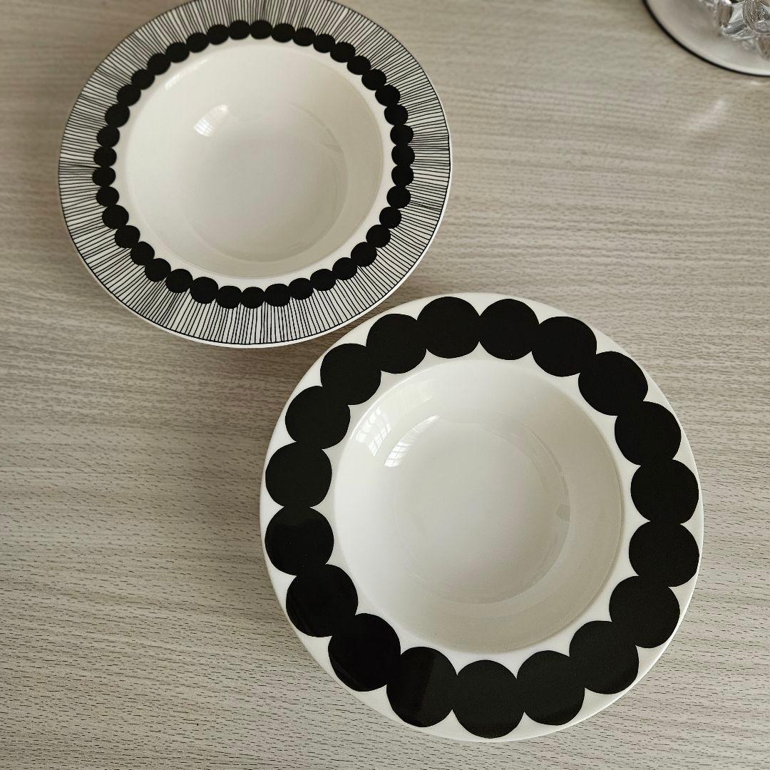 マリメッコ ディーププレート ラシィマット、シイルトラプータルハ ディープセット