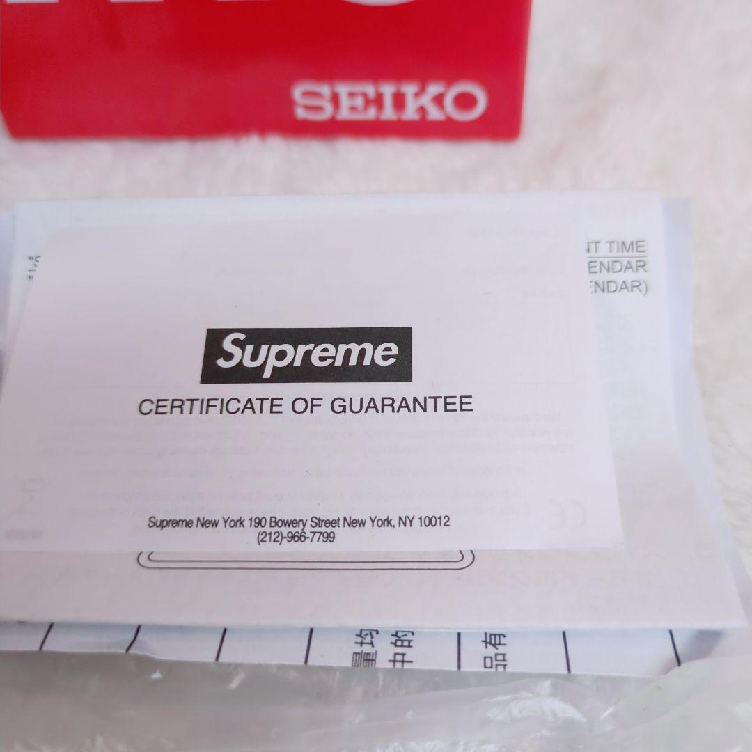 Supreme × Seiko Marathon Clock 置き時計
