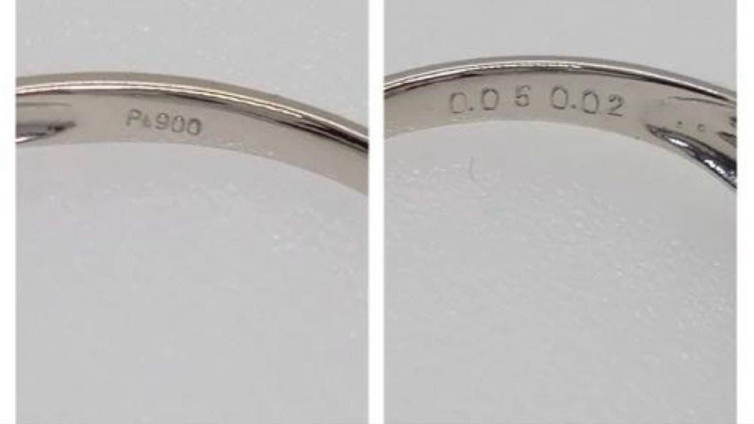 y*i様 pt900 パライバトルマリン＆ダイヤモンドリング　ミルフローラ　鑑別