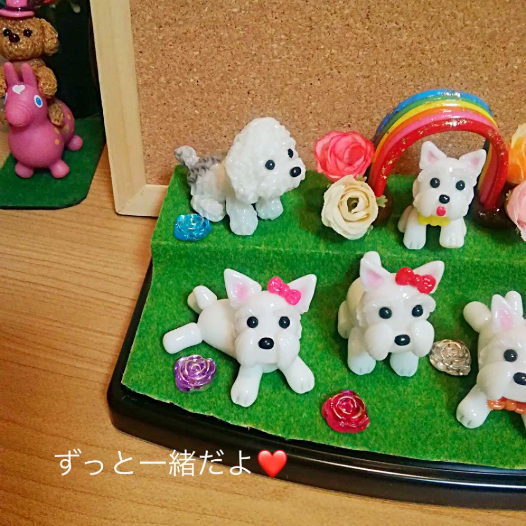 メリーポピンズ様❤ウエストハイランドホワイトテリア 印鑑スタンド ペン立て♡