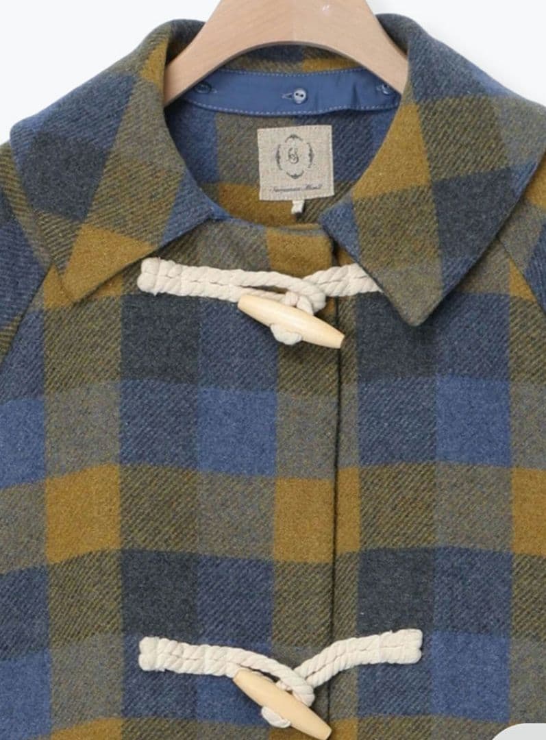 新品タグ付 Samansa Mos2 タスマニアウール 2WAY襟ロングコート