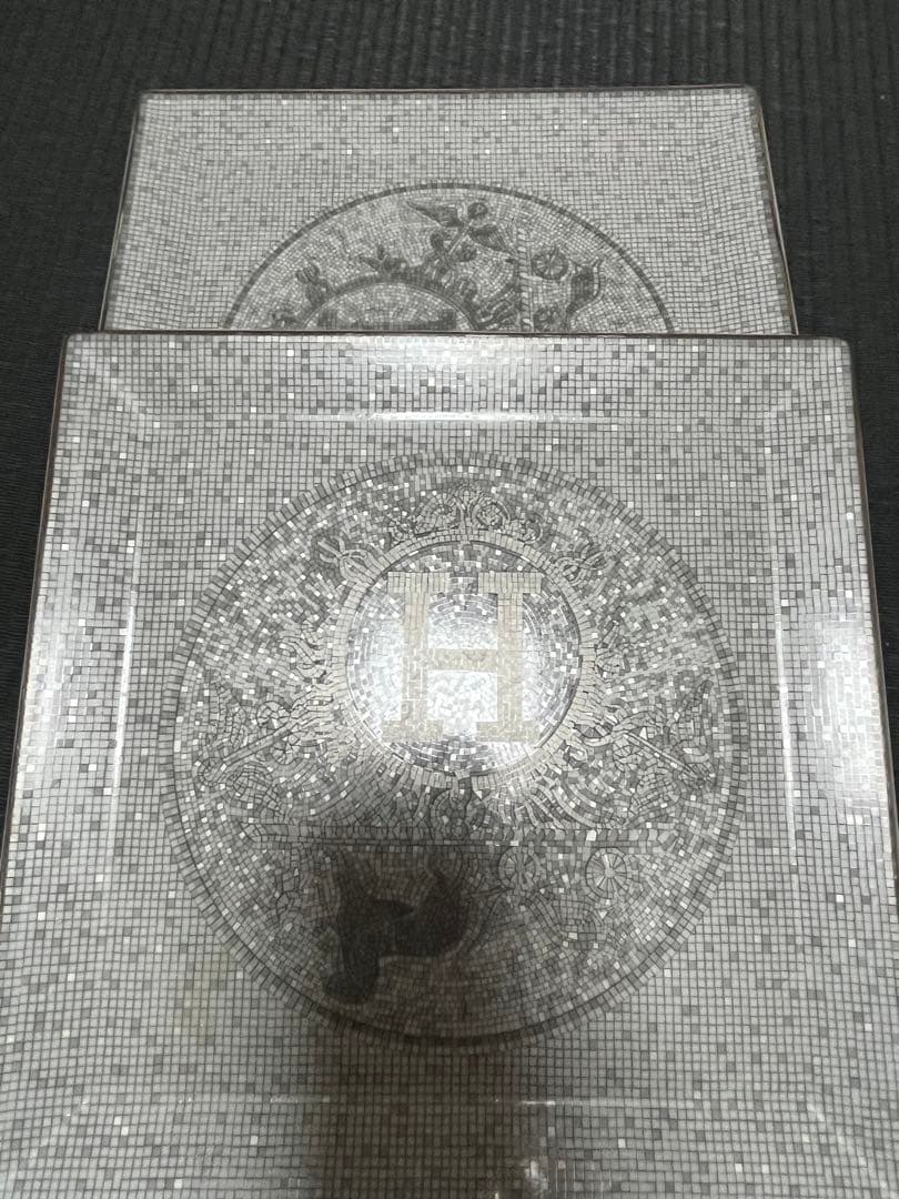 エルメス　モザイク　スクエアプレート