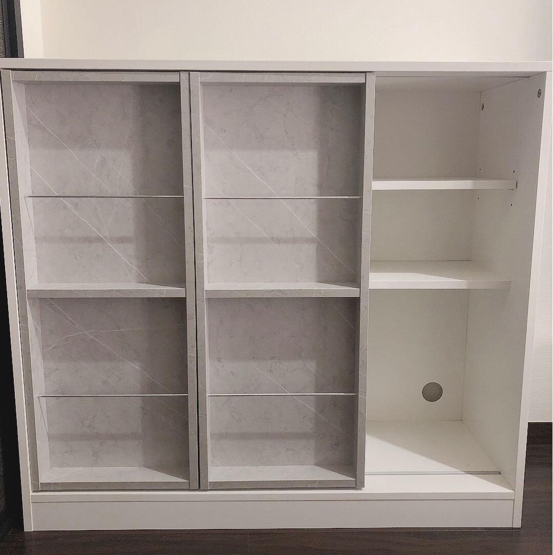 期間限定値下げ　Mysa 本棚　スライド棚